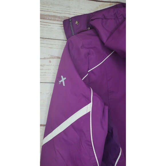 Zero Xposur Performance Ski Jacket/Detachable Hood/Women’s Small Purple - Picture 9 of 12
